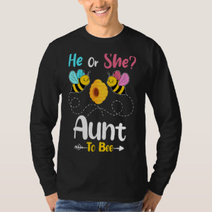 Geslacht onthullen dat hij of zij met Baby bekend T-shirt
