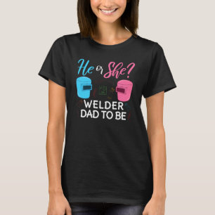 Geslacht onthullen dat hij of zij vader zal zijn o t-shirt