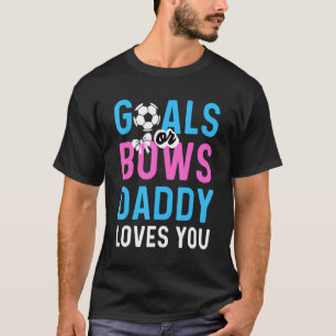 Geslacht onthullen doelstellingen of bogen pappie t-shirt