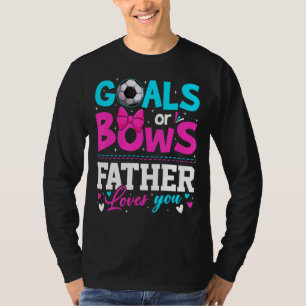 Geslacht onthullen doelstellingen of bogen vader h t-shirt