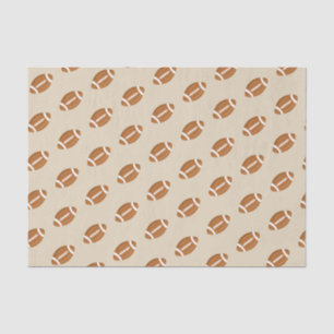 Geslacht onthullen Football Baby Boy Shower Touchd Tissuepapier