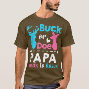 Geslacht onthullen geld of Papa moet weten dat het T-shirt