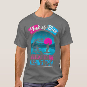 Geslacht onthullen Gevist roze of blauw welkom bij T-shirt