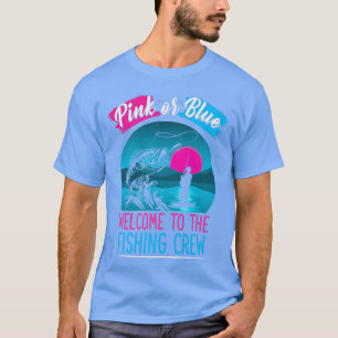 Geslacht onthullen Gevist roze of blauw welkom bij T-shirt