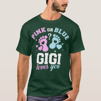 Geslacht onthullen gigi t-shirt