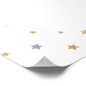 Geslacht onthullen gok Twinkle Little Star Poster (Hoek)