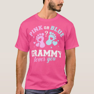 Geslacht onthullen gramma t-shirt