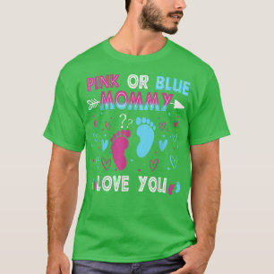 Geslacht onthullen grappige mama houdt van je bero t-shirt