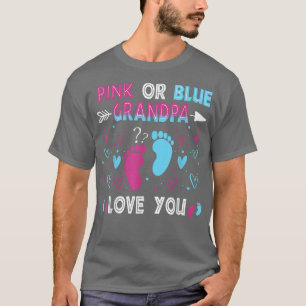 Geslacht onthullen grappige opa houdt van je gelij t-shirt