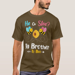 Geslacht onthullen Hij of zij Big Brother om Baby  T-shirt