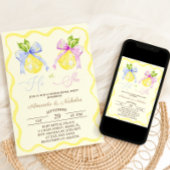 Geslacht Onthullen Hij of Zij Roze Blauwe Boog Cit Kaart