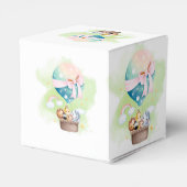 Geslacht onthullen in Sage Baby Dieren Safari Bedankdoosjes (Achterkant)