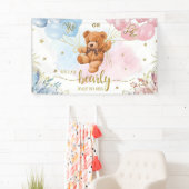 Geslacht Onthullen Jongen of Meisje Blauw Roze Bal Spandoek (Insitu)