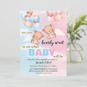 Geslacht onthullen Jongen of meisje Roze of Blauwe Kaart (Staand voorkant)