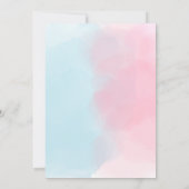 Geslacht onthullen Jongen of meisje Roze of Blauwe Kaart (Achterkant)