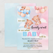 Geslacht onthullen Jongen of meisje Roze of Blauwe Kaart (Voorkant / Achterkant)