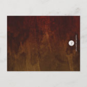 Geslacht onthullen krabber (geen echte krabber) aankondigingskaart (Achterkant)