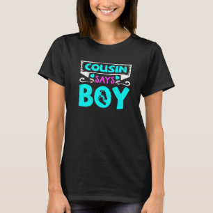 Geslacht onthullen neef team van padvinders t-shirt