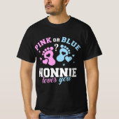 Geslacht onthullen nonnie oma t-shirt (Voorkant)