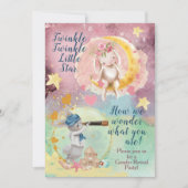 Geslacht onthullen of Twins Baby shower Kaart (Voorkant)