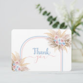 Geslacht onthullen Pampas Grass arch bedankt je ka (Staand voorkant)