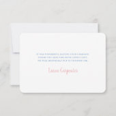 Geslacht onthullen Pampas Grass arch bedankt je ka (Achterkant)