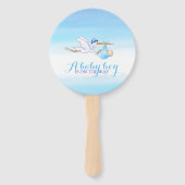 Geslacht onthullen partij ooievaar meisje of jonge handwaaier (Voorkant)