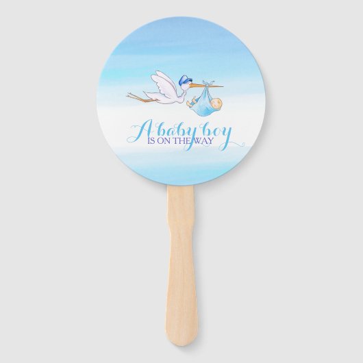 Geslacht onthullen partij ooievaar meisje of jonge handwaaier (Voorkant)