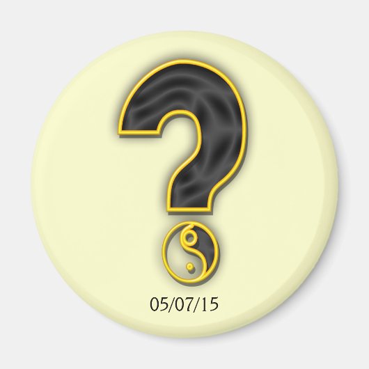 Geslacht onthullen Partij opslaan van de datum mag Magneet (Voorkant)