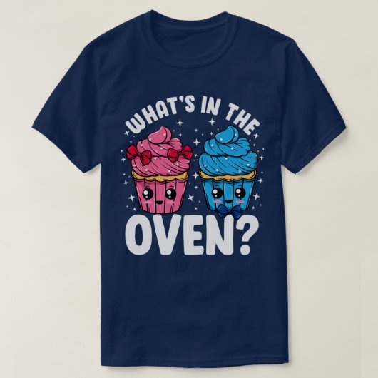 Geslacht onthullen partijtje wat er in de ovse cak t-shirt (Design voorkant)