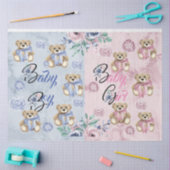 Geslacht onthullen Party & bijeenkomsten jongen of Tissuepapier (Craft)