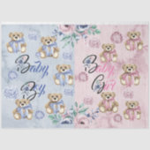 Geslacht onthullen Party & bijeenkomsten jongen of Tissuepapier (Voorkant)