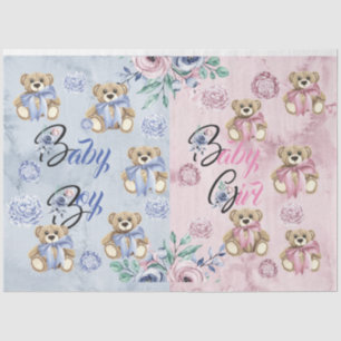 Geslacht onthullen Party & bijeenkomsten jongen of Tissuepapier