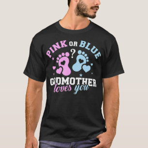 Geslacht onthullen peetmoeder t-shirt