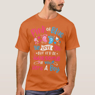 Geslacht onthullen roze of blauw 1 t-shirt
