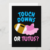 Geslacht onthullen Shirten voor moeder en vader - Save The Date (Voorkant / Achterkant)