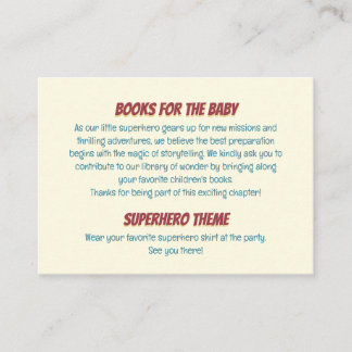 Geslacht onthullen superheld Schattige blauw roze  Informatiekaartje