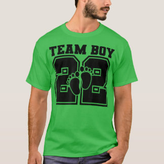 Geslacht onthullen Team Boy 2022 Matching Baby Par T-shirt