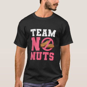 Geslacht onthullen Team No Nuts Boy Matching Famil T-shirt