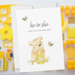Geslacht onthullen teddy Bear Honey Bee