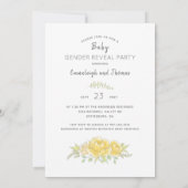 Geslacht onthullen teddy Bear Honey Bee Kaart (Achterkant)