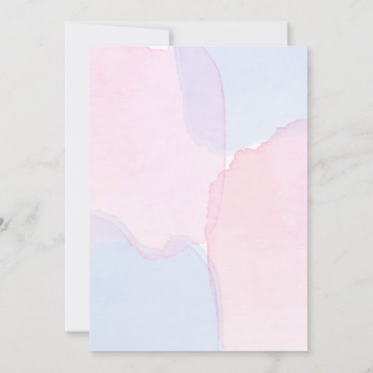 Geslacht onthullen tedy beer roze blauwe jongen me kaart (Achterkant)