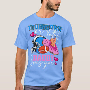Geslacht onthullen touchdowns of tutus papa matche t-shirt