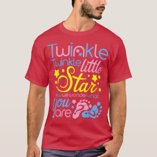 Geslacht onthullen Twinkle T-shirt