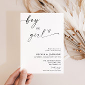 Geslacht onthullen uitnodiging | Neutrale Genderon