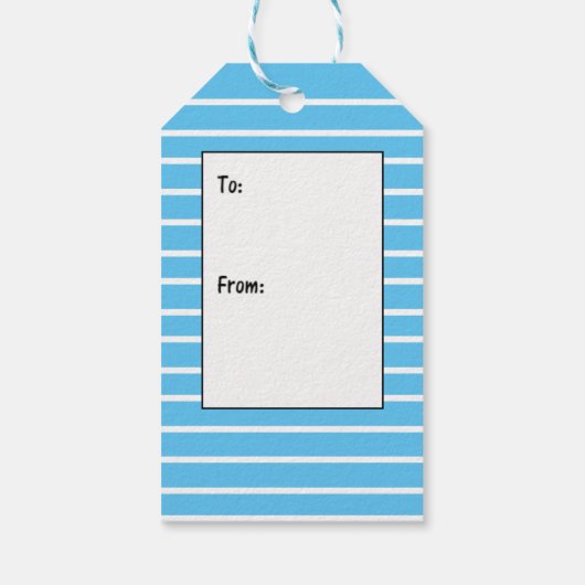 Geslacht onthullen voor jongen | Hot Cacao Bomb La Cadeaulabel (Achterkant)