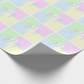 Geslacht onthullen vraagteken pakpapier (Hoek)