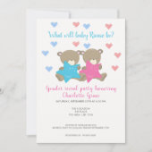 Geslacht onthullen wat Baby het Baby shower van he Kaart (Voorkant)