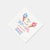 Geslacht onthullen wat de scoop is servet (Hoek)