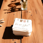 Geslacht onthullen zijn of haar servetten | Neutra